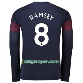 Billige Fotballdrakter Arsenal Ramsey 8 Bortedraktsett 2018/19 Langermet